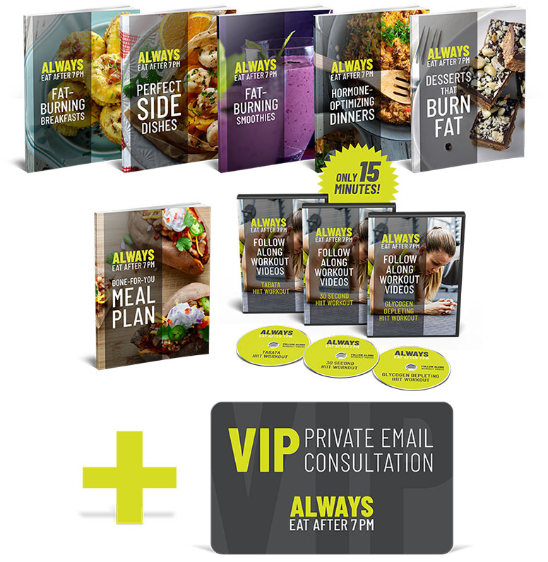 Always Eat After 7PM bonuses and meal plan bundle